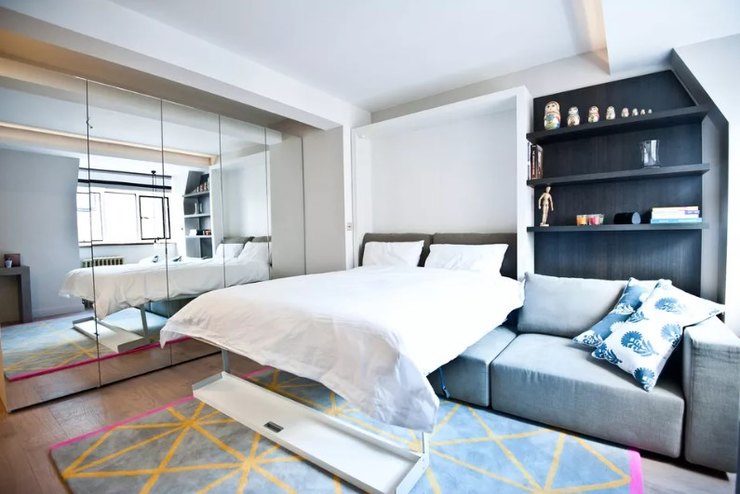 10 вариантов спальни в небольшой квартире-студии