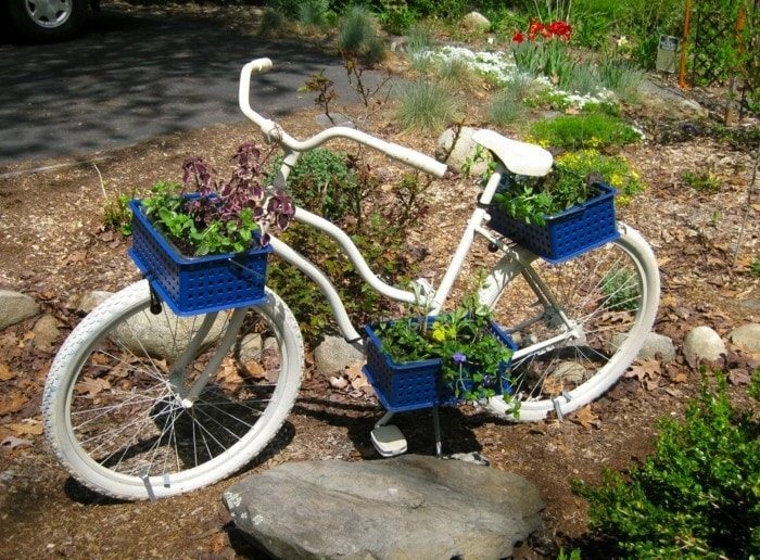 Вело-декор для вашего сада