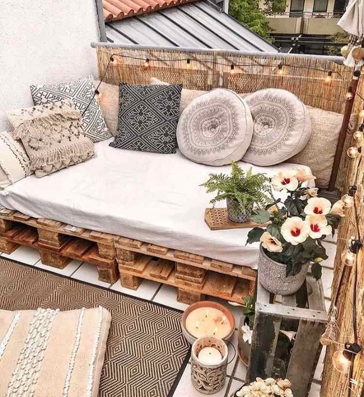 Идеи для создания уютного балкона в стиле бохо