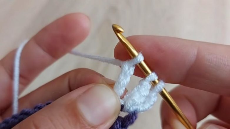 Самое простое тунисское вязание