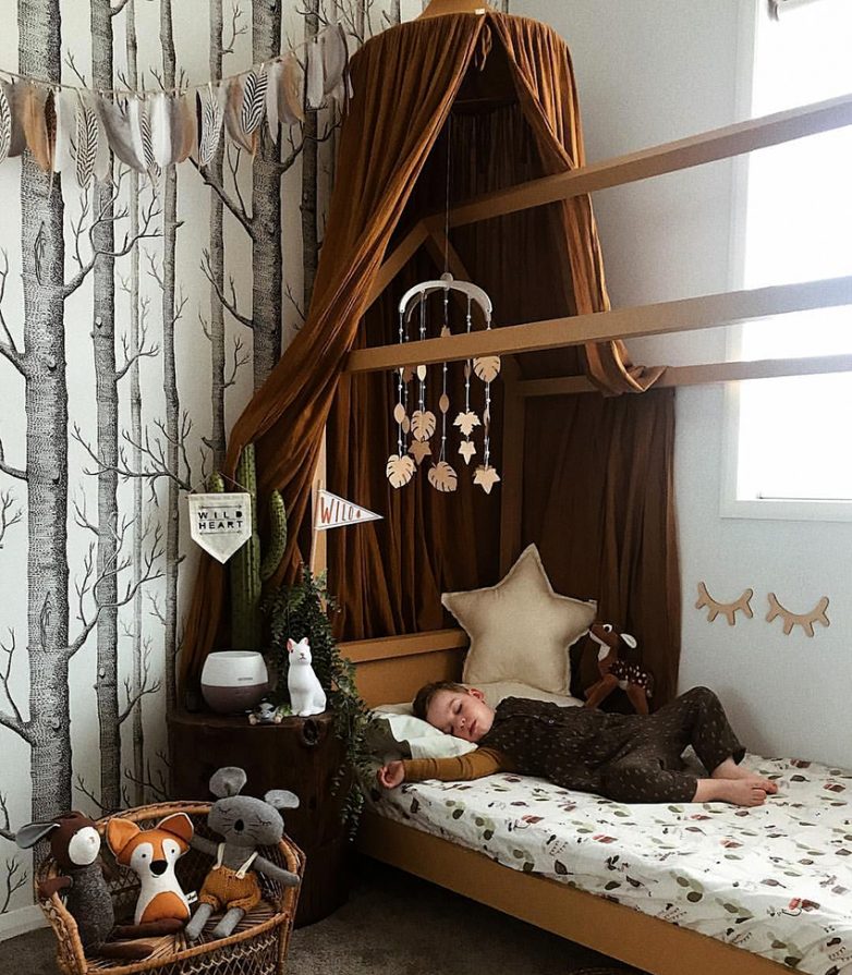 Идеи для маленькой детской комнаты в стиле сказочного мира