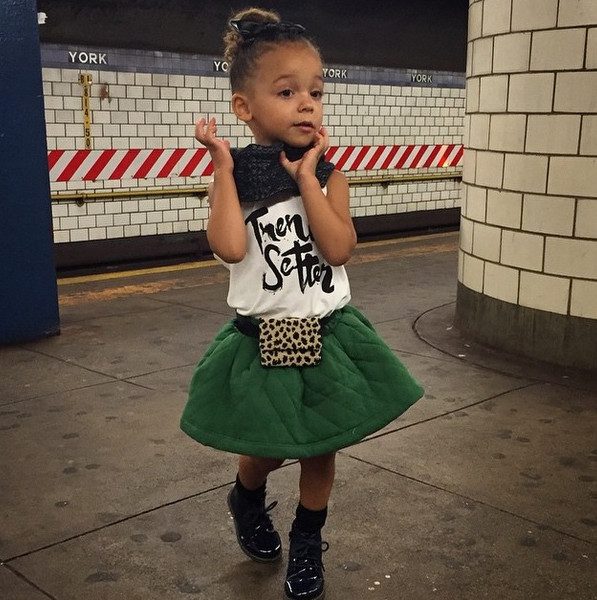 3-летняя модница завоевала соцсети