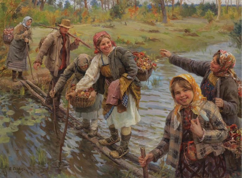 Дети на картинах художников СССР