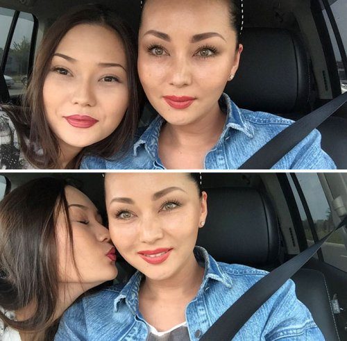 Невероятные фотографии матерей и дочерей, выглядящих как сёстры