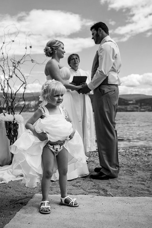 Забавные фото с детьми со свадеб