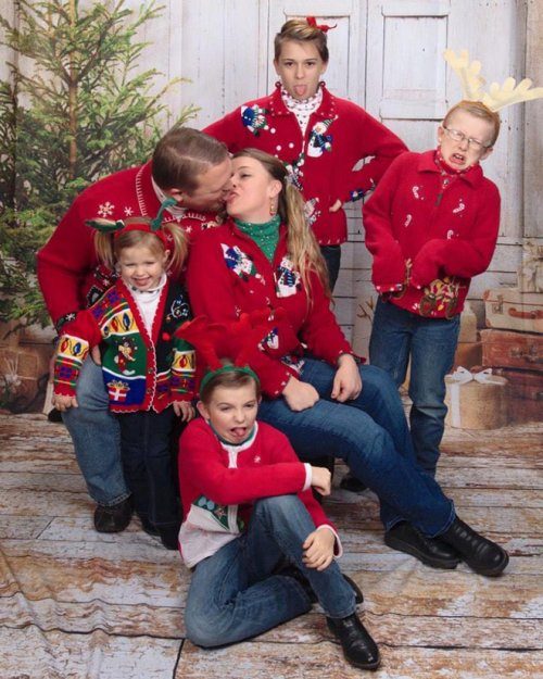 Самые нелепые семейные фотографии