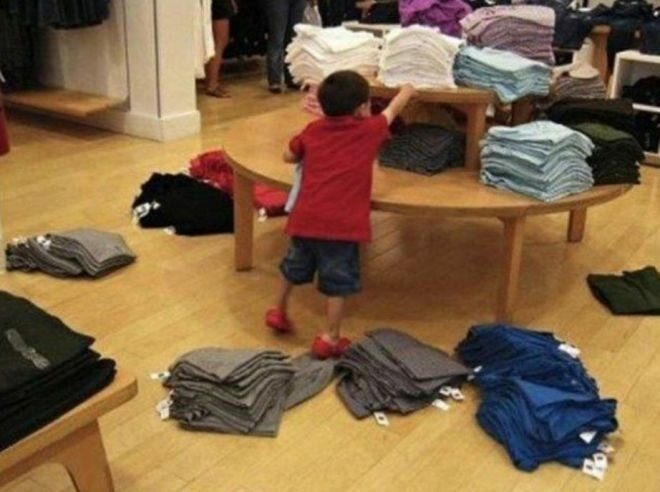 Когда продавцы в магазинах не рады детям