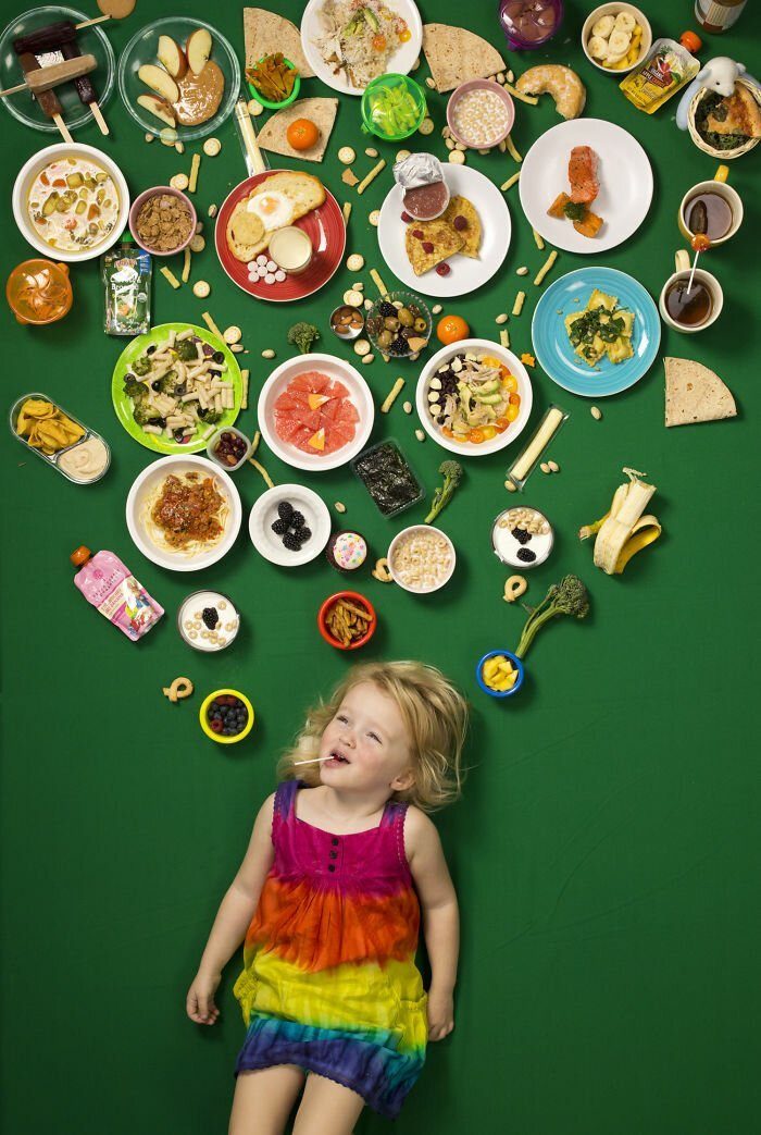Что едят дети из разных стран?