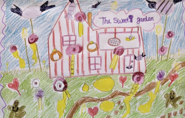Дети рисуют садик своей мечты