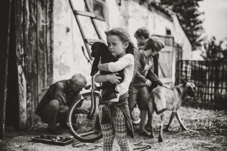 Детство в деревне