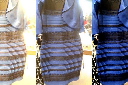 Так какого же цвета платье?