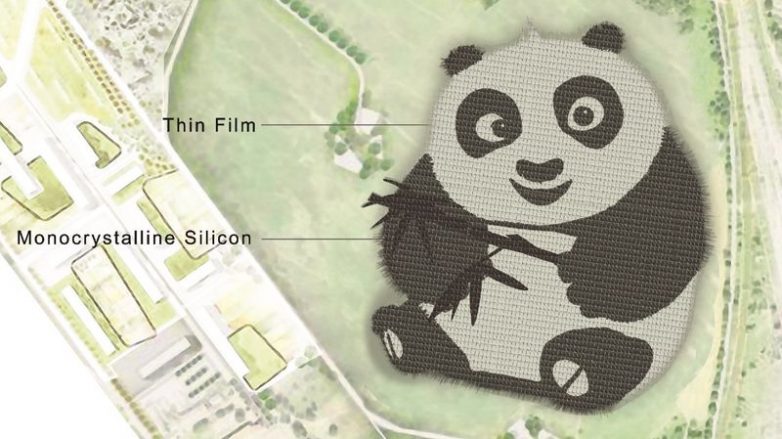 Культ бамбукового медведя: в Китае заработает электростанция-панда!