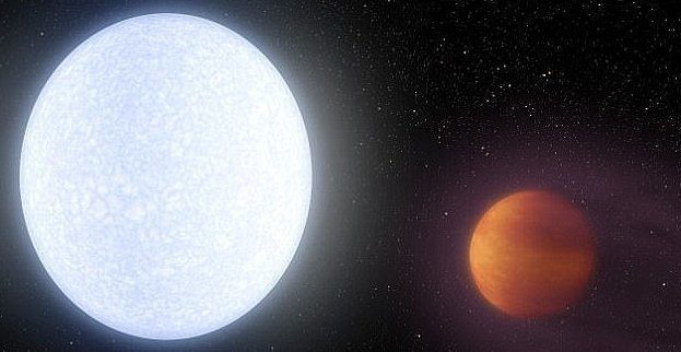 Астрономы открыли кипящую планету с титановыми небесами