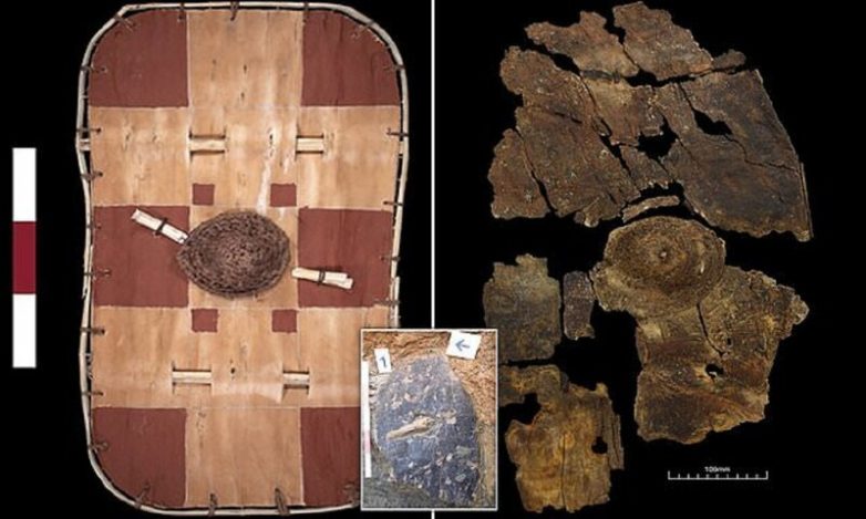 Археологи обнаружили древний щит кельтов
