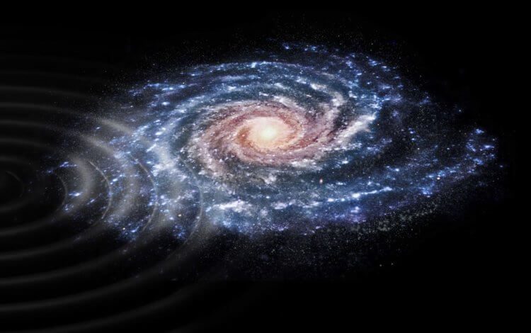 Галактика-призрак и последствия её столкновения с Млечным Путём
