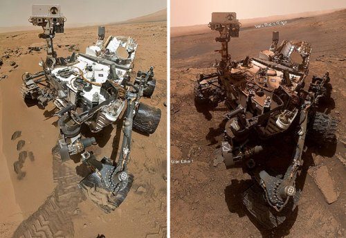 В объективе Марс: фотоальбом Curiosity