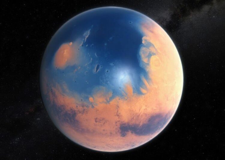 На Марсе обнаружены следы древнего наводнения