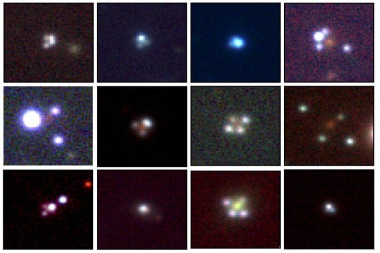Кресты Эйнштейна: учёные обнаружили 12 странных квазаров