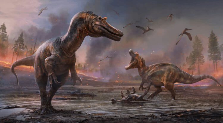 На острове Уайт найдены останки древнего спинозаврида