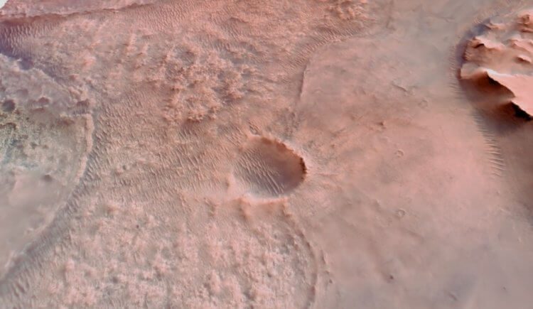 Астрономы считают, что марсианский кратер Езеро когда-то был наполнен водой