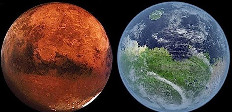 Космические планы: британские учёные предложили создать магнитосферу на Марсе