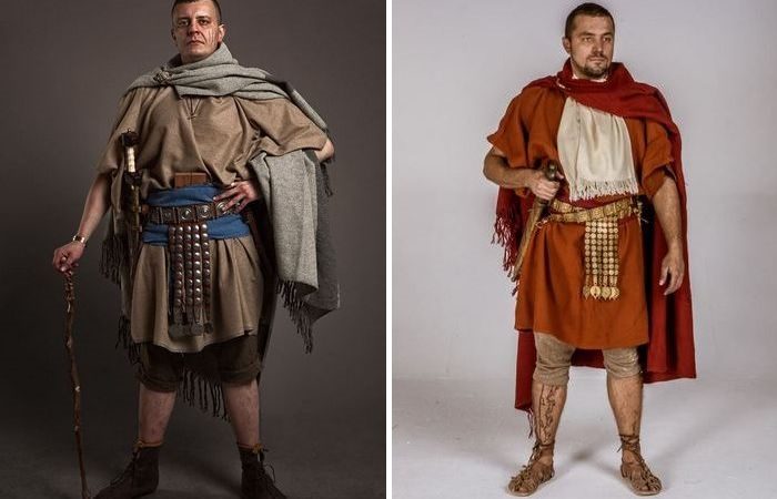 Что носили древние римляне в холодную погоду?