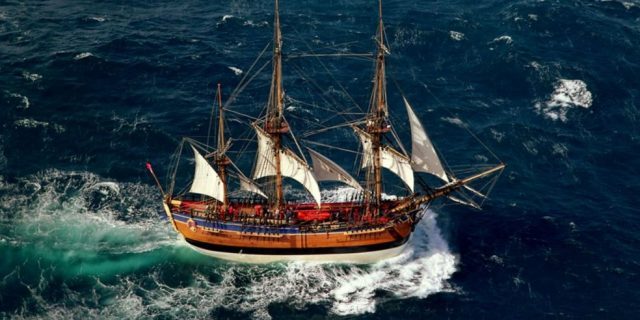 У берегов Америки найдены останки корабля Джеймса Кука