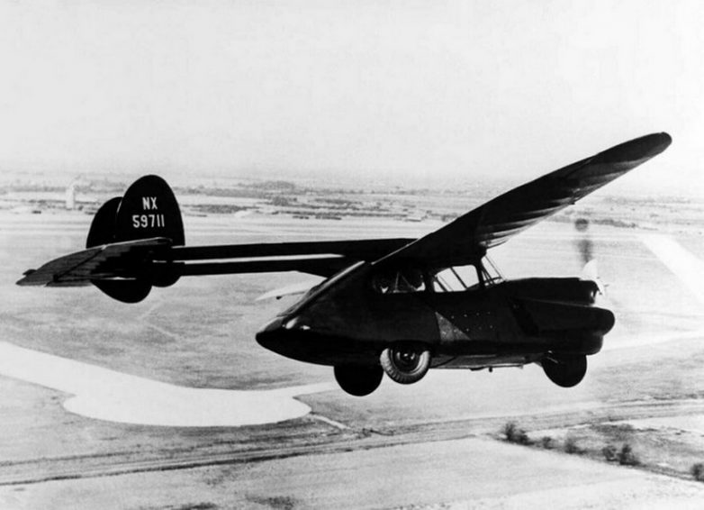 7 смелых концептов летающих машин прошлого века