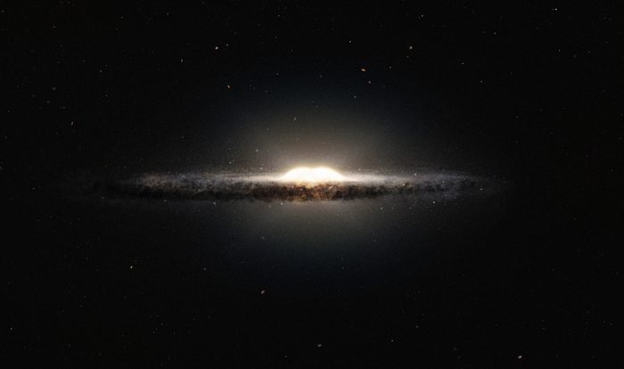 Что находится в центре нашей родной Галактики