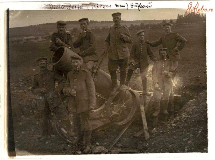 Как немцы в Первую мировую использовали миномёт из деревянных досок