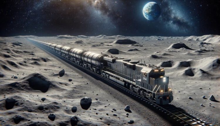 На Луне появятся железные дороги?
