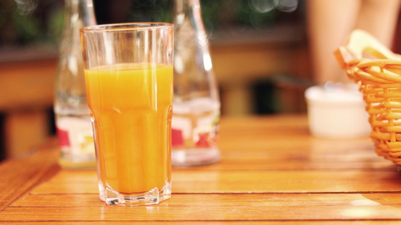Апельсиновый сок вместо утреннего кофе
