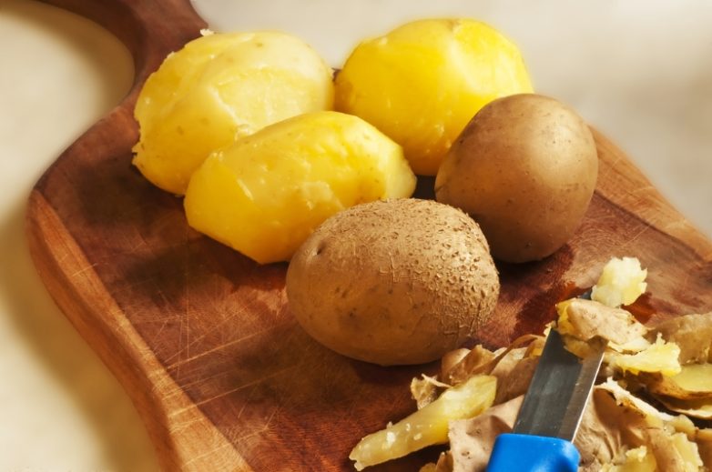 Польза картофельных очистков
