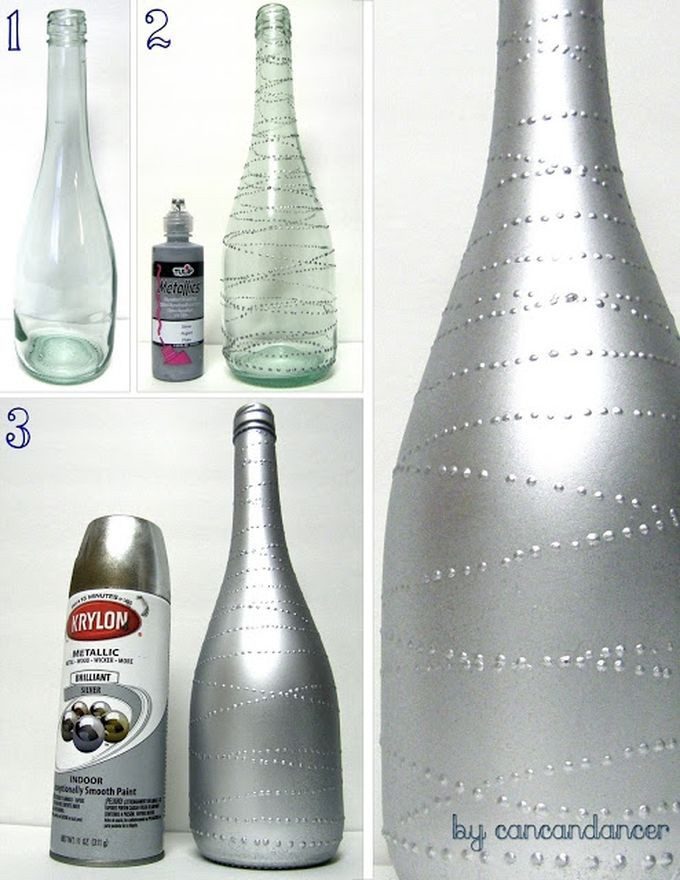 Способы использования пустых стеклянных бутылок