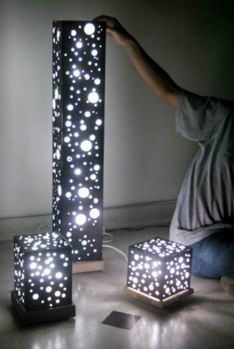 18 потрясающих светильников, которые можно сделать своими руками