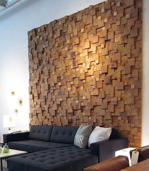 Декор из деревянных брусков: красиво, стильно, дёшево