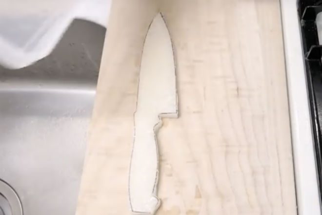 Как изготовить нож из риса в домашних условиях