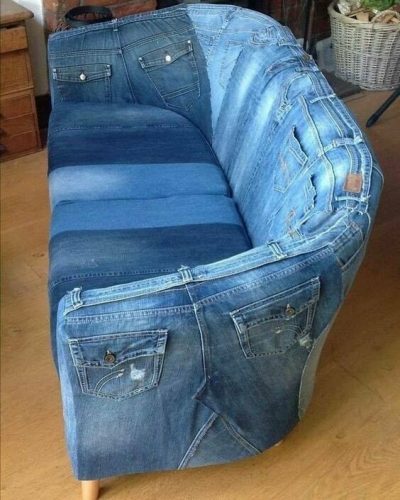 Потрясающие способы использования старой джинсовой одежды, которая уже отслужила своё. Или всё-таки нет?
