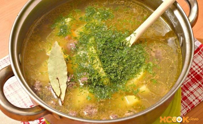 Как сохранить естественный цвет зелени в супе
