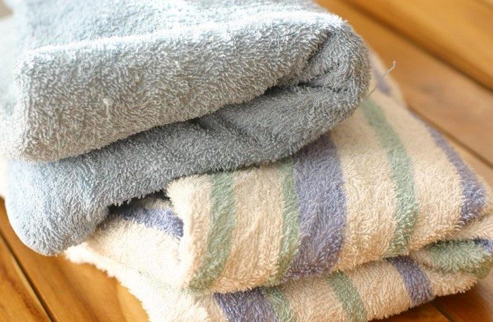 Как вернуть полотенцам товарный вид