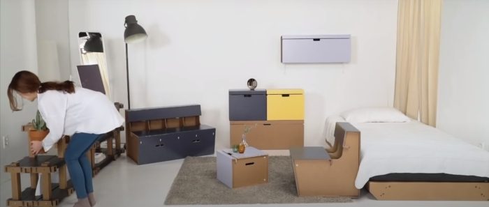 8 стильных решений для маленькой квартиры, которые помогут сэкономить пространство