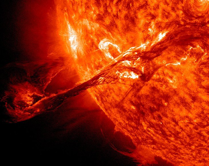 Как вспышка на солнце повлияла на знаки зодиака?