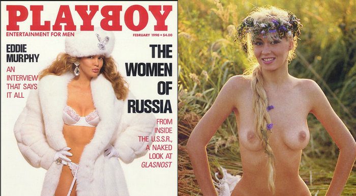 Русские девчонки в журнале Playboy: как это было в 90-ые