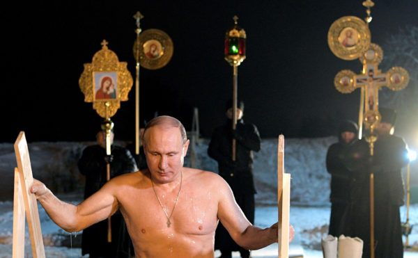 Как Путин готовился к Крещенью