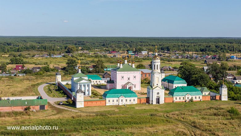 Красивые русские храмы с высоты птичьего полёта