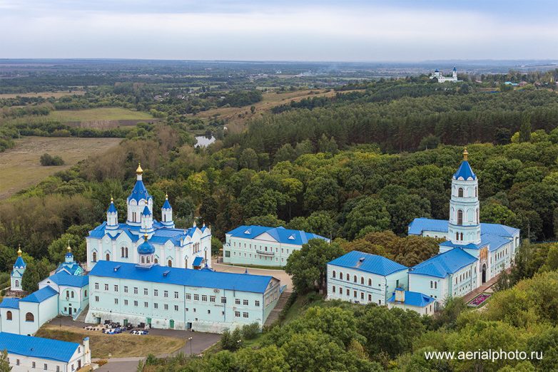 Красивые русские храмы с высоты птичьего полёта