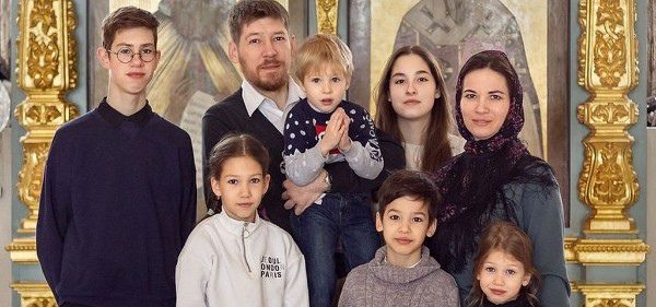Православная семья Алексашиных