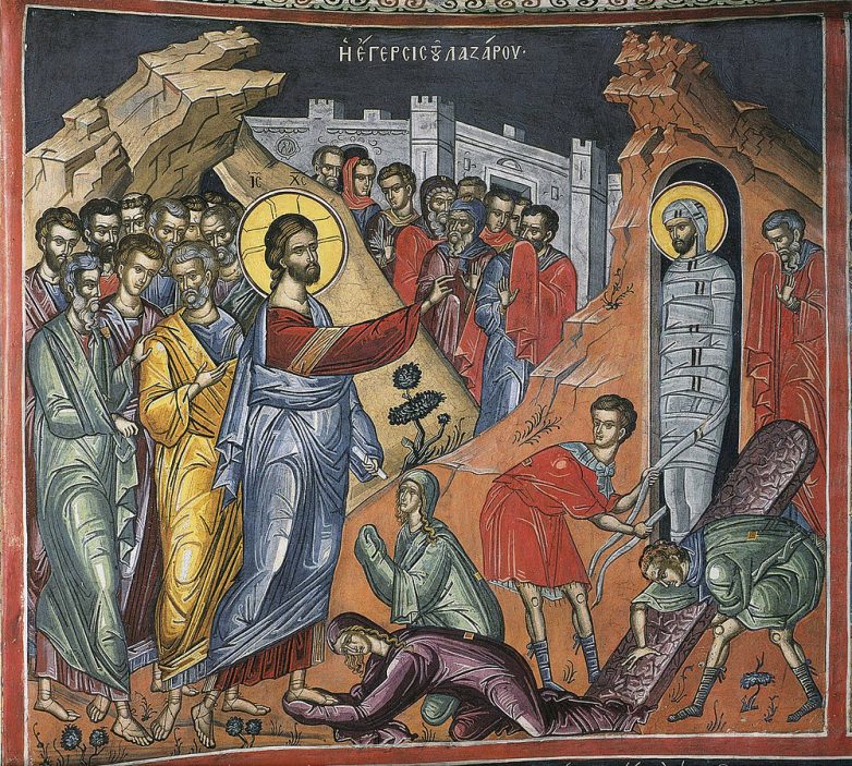 Воскрешение Лазаря как прообраз Воскресения Господня
