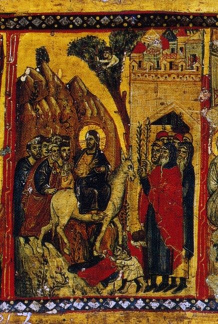 Вход Господень в Иерусалим: иконы и фрески праздника