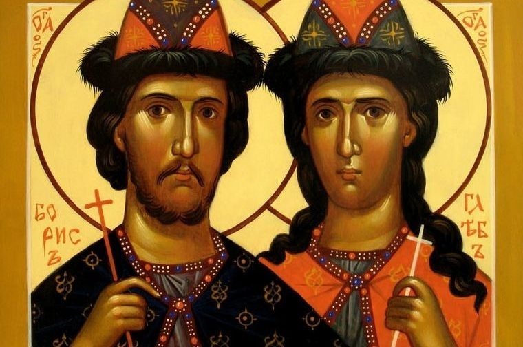 Крест тяжёлый и кровавый: святые благоверные страстотерпцы Борис и Глеб